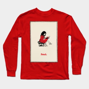 Heidi Reading Long Sleeve T-Shirt